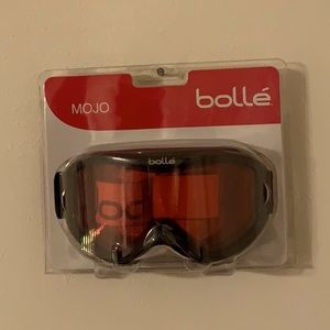 Bolle Ski Snowboard Goggles Mojo Vermillion Lens